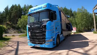 POV Driving SCANIA S520 V8 - Holmestrand