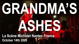 GRANDMA'S ASHES Live Full Concert 4K @ La Scène Michelet Nantes France October 14th 2020