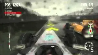 Codemasters F1 2010 Gameplay Monte Carlo und Hockenheim