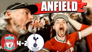 Harvey Elliott Sends Anfield Wild With Wonder Goal | Liverpool 4-2 Tottenham Live Reaction