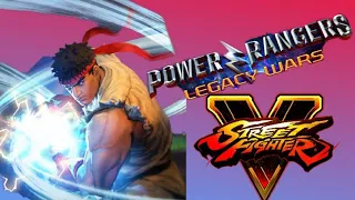 RYU Combo's & Game Play ~ Power Rangers Legacy Wars