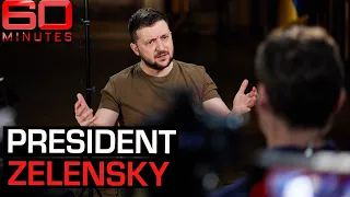 President Volodymyr Zelensky's full interview in Ukrainian | 60 Minutes Australia