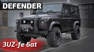 Defender из Грозного, покоритель бездорожья с V8 4.3L, at6 и рк от крузака!