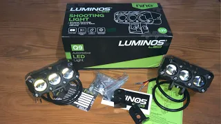 Unboxing Luminos Q9 Projector Laser 3 Mata (Putih - Kuning)