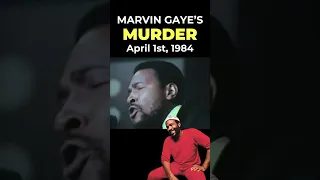 True Crime in History Murder of Marvin Gaye #shorts
