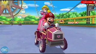 mariokart victoria para la princesa con mario de copiloto