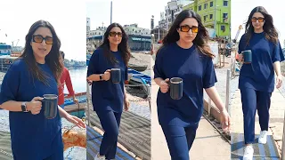 Parineeti Chopra Spotted at Versova Jetty | | Bollywood Chronicle