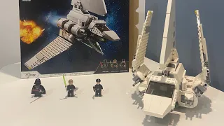 Обзор на lego Star Wars 75302 имперский шаттл