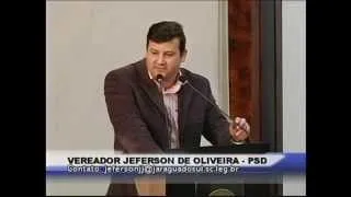Vereador Jeferson de Oliveira reforça importância da audiência pública sobre acessibilidade