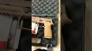 Sig Sauer P320 M17 pistol came into the pawnshop today