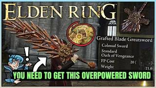 How to Get the Best Weapon in the Game Straight Away - Grafted Blade Greatsword Guide - Elden Ring!