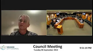 6 September 2022 - Council Meeting Live Stream