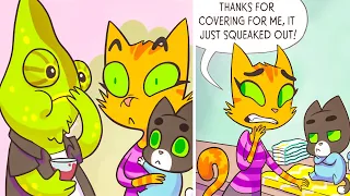 New Cute Cat Family Comics But Not Cute Endings #18  | Daily Comic | LOL Comics DUB