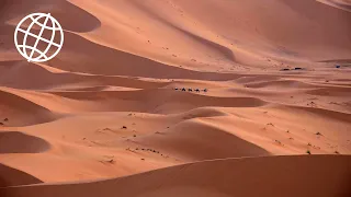 Erg Chebbi Dunes,  Merzouga, Moroccan Sahara  [Amazing Places 4K]