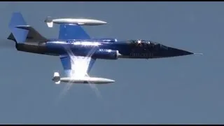 The BEST F-104 demo EVER!!! Whistle sounds NO music or talking!