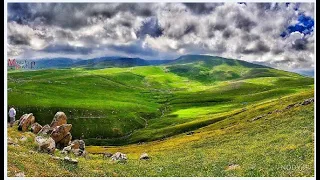 Nature of Iran Azerbaijan- Relaxing nature video with sound and music- travel to iran -2021