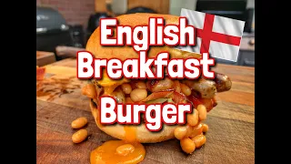 English Breakfast Burger - deftig und lecker! - Westmünsterland BBQ