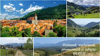 Orașul BRAȘOV, inima Transilvaniei | Locuri superbe din Județul Brașov | Clip de promovare 2024