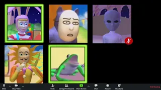 if popee the performer characters were in a zoom call