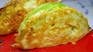 Steaks of cabbage, in batter!