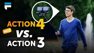 DJI Osmo Action 4 vs. Action 3 – Neue Action-Kamera | Review deutsch