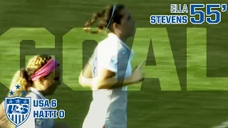 U-20 WNT vs. Haiti: Ella Stevens Goal - Dec.9, 2015