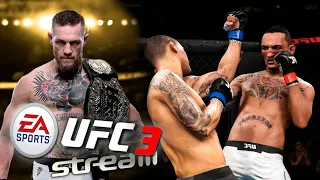 ЖЕСТКИЕ ОНЛАЙН БОИ!!! Стрим С ВЕБКОЙ / Дерёмся в EA SPORTS UFC 3