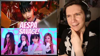 DANCER REACTS TO aespa | "Savage" MV, Relay Dance & Performance Stage #1