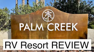 PALM CREEK RV Resort and Residences (Casa Grande) Arizona REVIEW by Andy Commons in Canada 🇨🇦