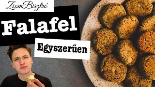 Hogyan készíts FALAFELT egyszerűen, otthon - Vegán, Gluténmentes recept | ZsomBisztró