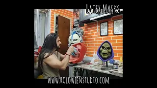 making of Thundercats Mummra latex Mask by Roloween Studio #thundercats #mastersoftheuniverse