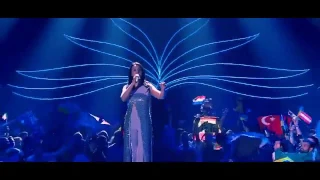 Eurovision 2017, Man shows ass!!!