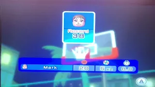 The day has finally come!!!!!!!! I got a perfect score on wii 3 point contest!!!!!!!