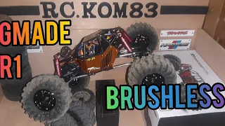 Gmade R1 kit brushless . premier avis , test 🤪 . #gégémade ✌  1/10 rc crawler