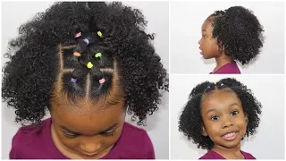 Elastic Hairstyle👧🏾 | Cute Hairstyles for Girls