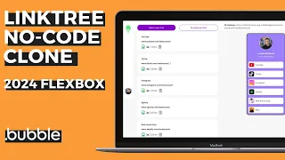 How To Build A Linktree Clone With No-Code Using Bubble (2024 Flexbox)