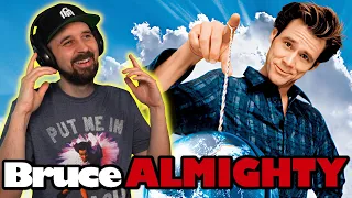 FIRST TIME WATCHING Bruce Almighty Movie Reaction!