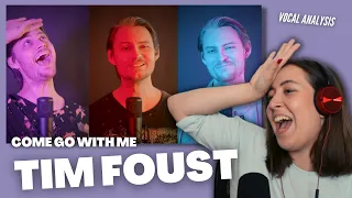 TIM FOUST Come Go With Me | Vocal Coach Reacts (& Analysis) | Jennifer Glatzhofer