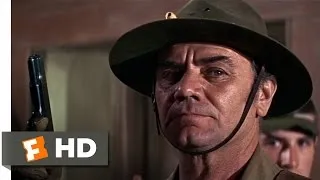 The Wild Bunch (2/10) Movie CLIP - Bank Shootout (1969) HD