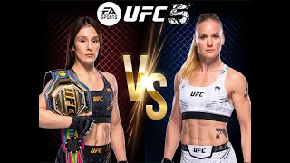 UFC ALEXA GRASSO VS. VALENTINA "BULLET" SHEVCHENKO FLYWEIGHT TITLE FIGHT ON LEGENDARY DIFFICULTY!