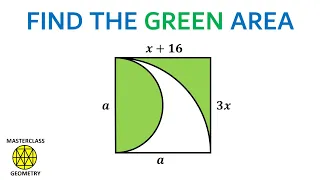 area square | square side length | geometry problems | solutions | circle | Masterclass Geometry