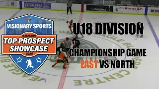 U18 - Championship Game - East (orange) vs North (black)