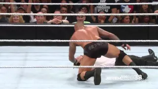 Randy Orton RKO on Jamie Noble - Raw - March 23, 2015