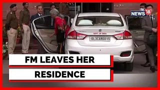 Budget 2023 LIVE Updates | FM Nirmala Sitharaman Leaves Her Residence | Englihs News | News18