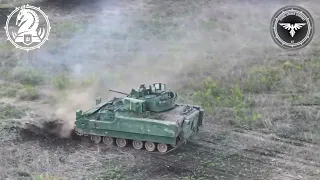 Bradley 47-ї ОМБр, розбирає російських окупантів на молекули