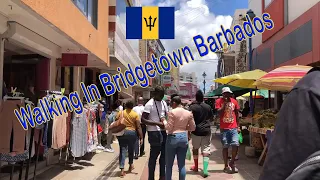 Walking In Bridgetown Barbados