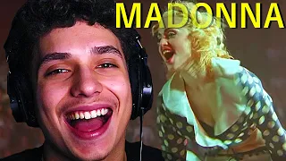 Madonna Holiday (Truth Or Dare Blonde Ambition Tour) | REACTION!!