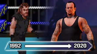 Undertaker in WWE games from Debut to Retirement (1992-2020)