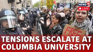 US News Live | Eyewitness Captures NYPD Officers Entering Grounds Of Columbia University | N18L