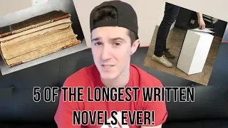 5 LONGEST BOOKS EVER WRITTEN | Adam Buongiovanni